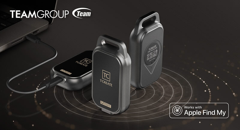Team Group представила первый в мире внешний SSD со встроенной функцией геолокации
