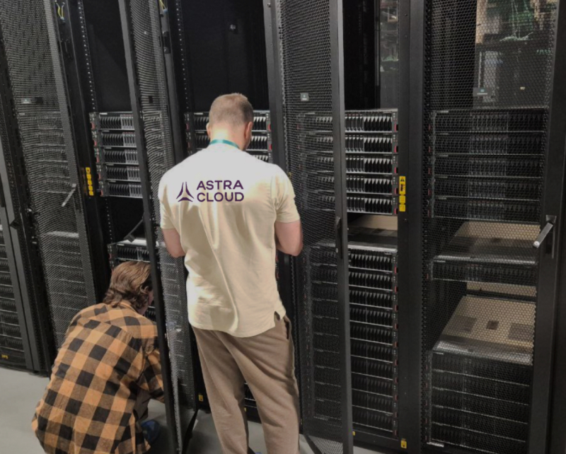 В облаке Astra Cloud появились выделенные серверы с процессорами Baikal-S