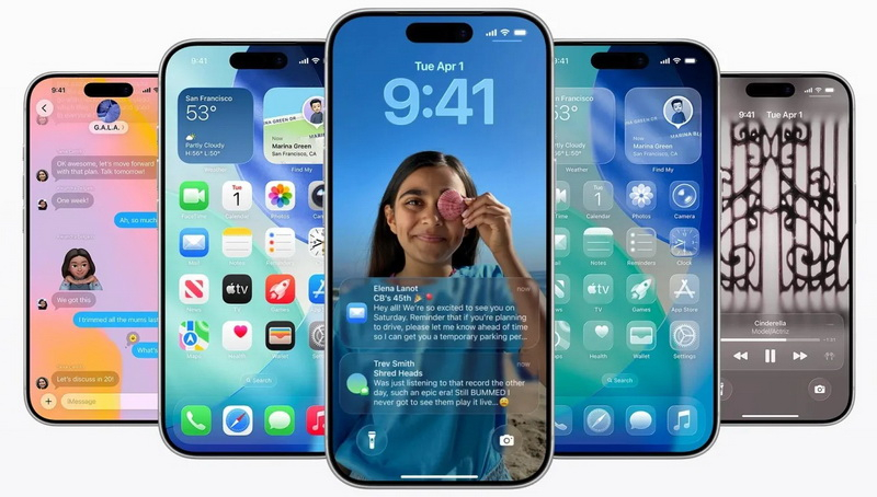Вышла iOS 26 с дизайном «Жидкое стекло» и новыми функциями Apple Intelligence — обновление уже доступно