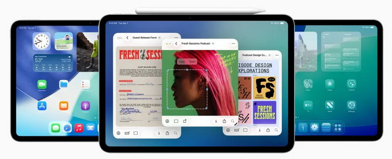 Apple выпустила iPadOS 26 со множеством изменений и дизайном Liquid Glass