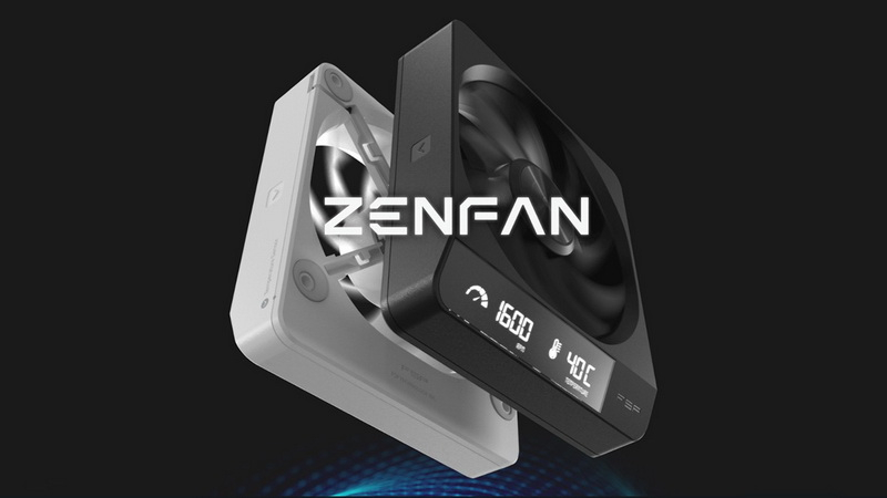 FSP представила вентилятор Zenfan со встроенным ЖК-дисплеем