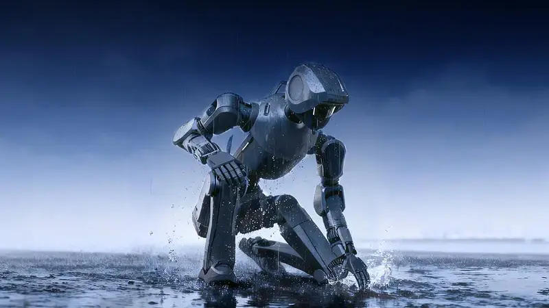 Китайская Deep Robotics представила первого «непромокаемого» гуманоидного робота