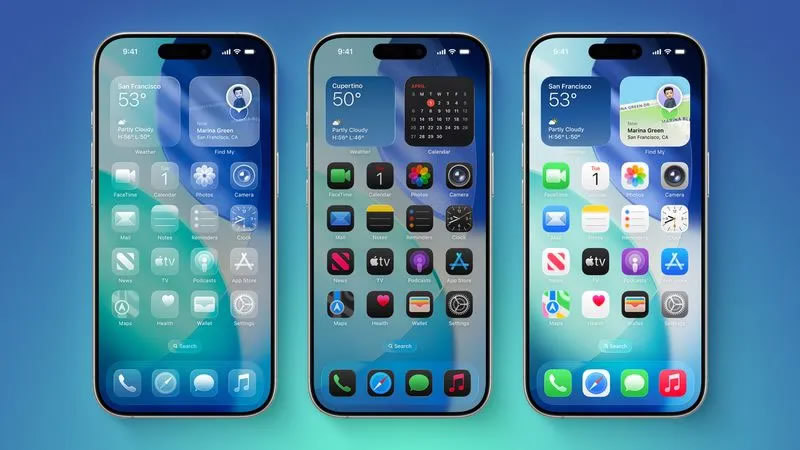 «Жидкое стекло» Apple можно будет заматировать: представлена новая бета iOS 26.1