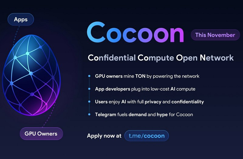 Мир движется в странном направлении: Дуров представил Cocoon  смесь ИИ и блокчейна во имя цифровой свободы