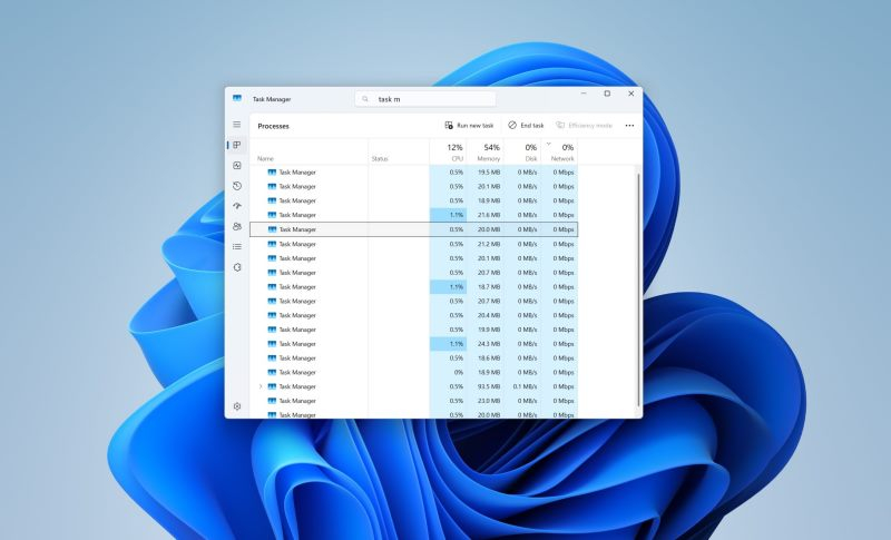 Microsoft подтвердила, что баг в Диспетчере задач Windows 11 может вызывать снижение производительности