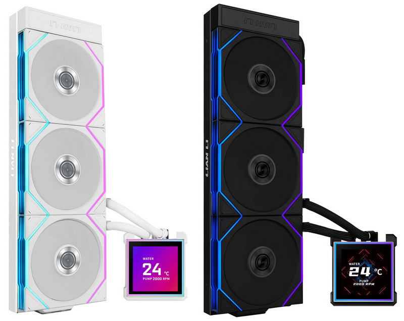 Lian Li выпустила СЖО HydroShift II LCD-S с большим съёмным дисплеем  на нём явно получится запустить Doom