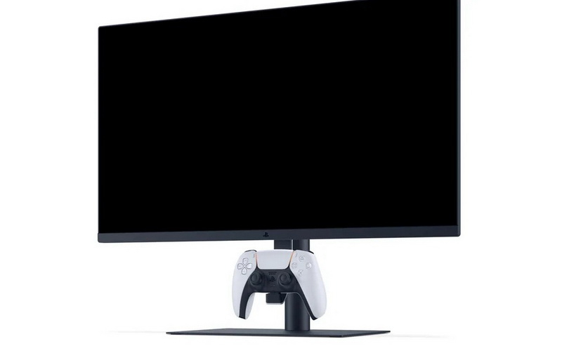 Sony представила 27-дюймовый монитор для PS5 с зарядным крюком для контроллера DualSense
