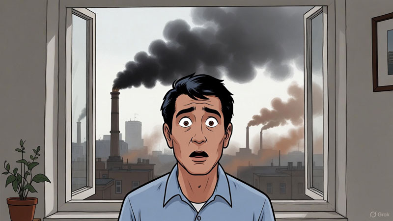 Распахните небо! У вас накурено: выбросы CO₂ от сжигания ископаемого топилва установили новый рекорд