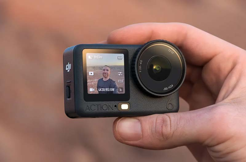 DJI начала продажи экшн-камеры Osmo Action 6 с квадратным сенсором по цене от 379