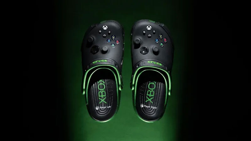 Microsoft представила настоящие кроксы в стиле Xbox — и их даже можно купить
