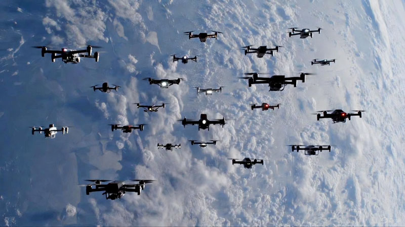 Китай смоделировал, как «выключить» Starlink роем дронов