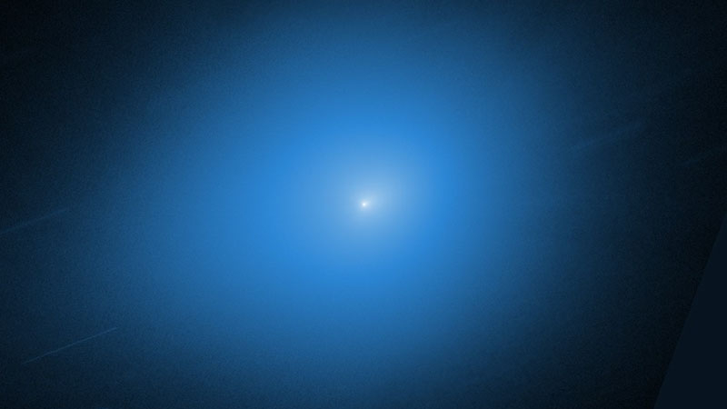 Хаббл прислал первое за четыре месяца изображение межзвёздной кометы 3I/ATLAS