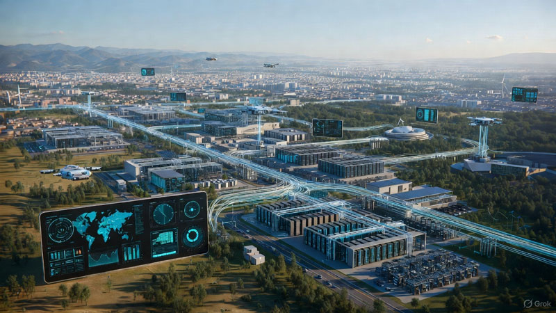 В Китае запустили ИИ-кластер протяжённостью 2000 км его строили больше 10 лет