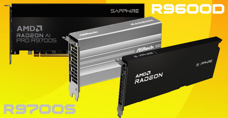 PowerColor, Sapphire и ASRock представили безвентиляторные версии ...