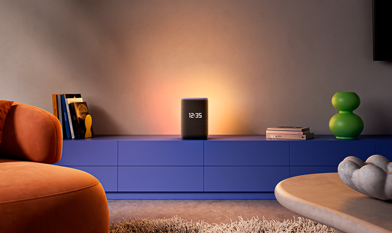 Яндекс Станция 3 умная колонка с улучшенной акустикой и эмбиент-подсветкой