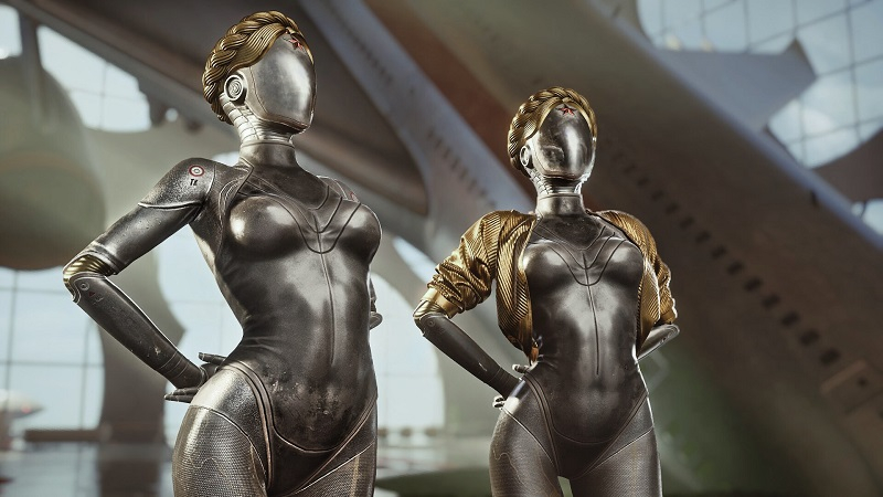 Производитель российского аналога Lego выпустил модель Близняшки из Atomic Heart робот-балерина может принимать эффектные позы