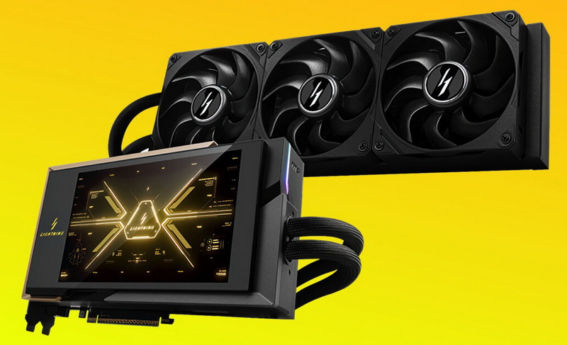 MSI официально представила GeForce RTX 5090 32G Lightning Z для неё рекомендуется блок питания мощностью не менее 1600 Вт