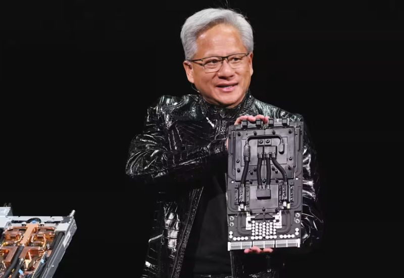 Дженсен Хуанг показал ускорители Rubin на CES 2026 их массовое производство уже запущено