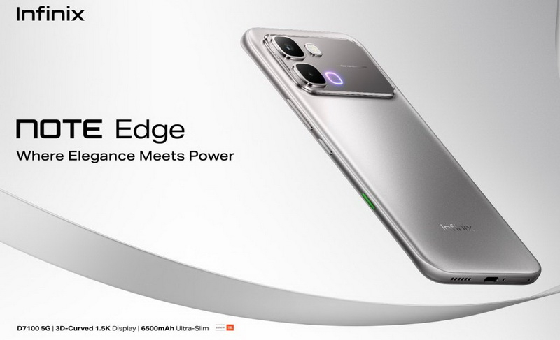 Представлена глобальная версия смартфона Infinix Note Edge с тонким корпусом, ёмкой батареей и большим AMOLED за $200