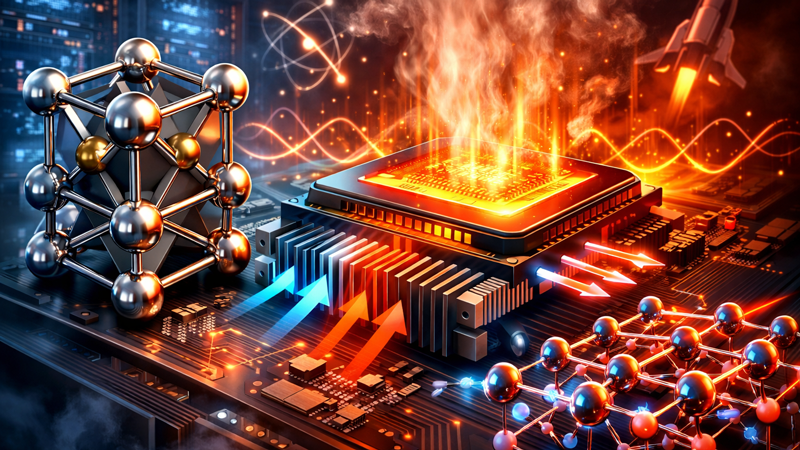 Учёные открыли металл для лучших радиаторов  его теплопроводность втрое выше меди