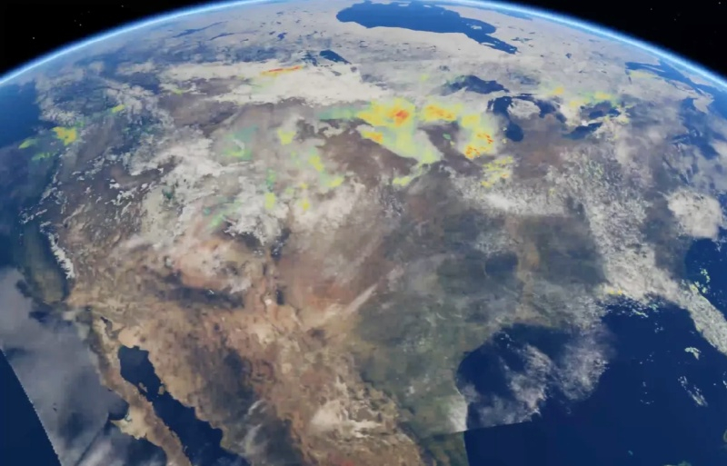 Nvidia&nbsp; ����������� ��-��������� Earth2���� ������� ��������������� ������ �� ��� ������ �����