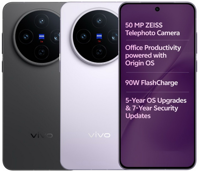 Представлен смартфон Vivo X200T с Dimensity 9400, тремя 50-Мп камерами Zeiss и батареей на 6200 мАч