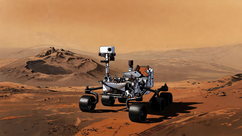 NASA впервые доверило ИИ управление марсоходом  он проехал почти полкилометра