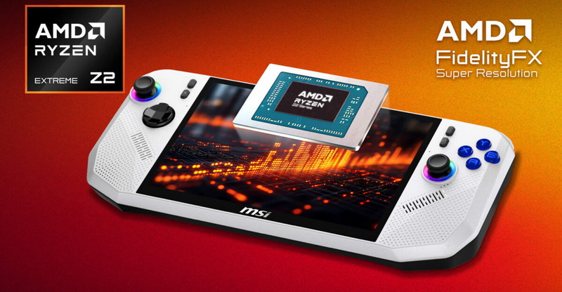 Портативная приставка MSI Claw A8 на Ryzen Z2 Extreme добралась до США и Европы по цене $1149 за вариант с 24 Гбайт ОЗУ