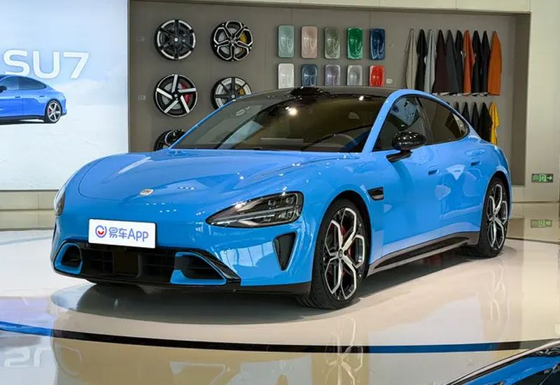 Электромобиль Xiaomi SU7 после рестайлинга показался на фото  он предложит запас хода до 902 км