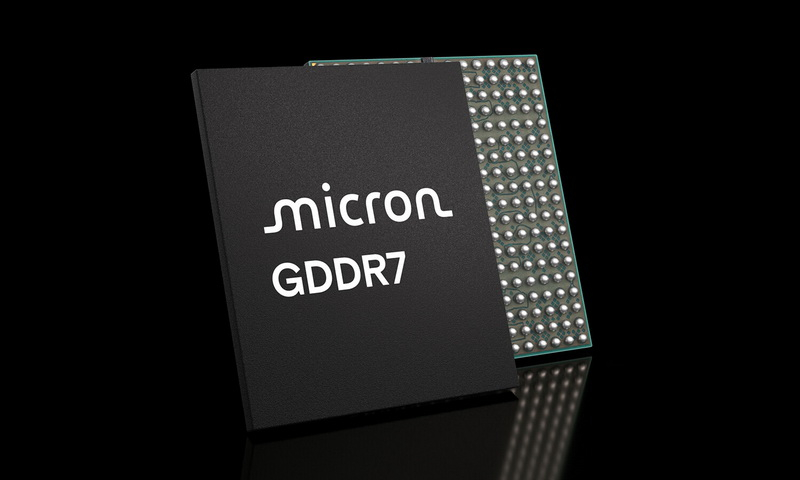 Micron представила 3-Гбайт чипы памяти GDDR7 со скоростью до 36 Гбит/с