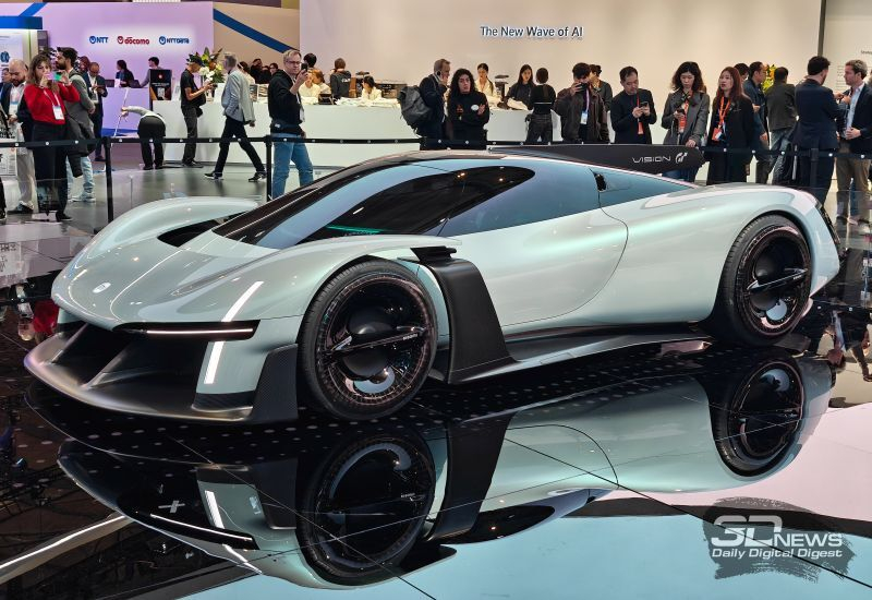 Xiaomi&nbsp; показала на MWC 2026 полноразмерный прототип гиперкара Vision Gran Turismo