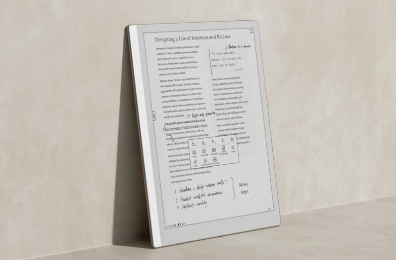 Представлен Onyx Boox Go 10.3 (Gen II) — планшет с экраном E Ink и