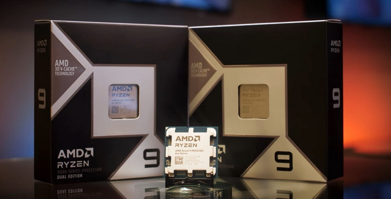 AMD представила процессор Ryzen 9 9950X3D2 Dual Edition с двойным 3D V-Cache в продаже с 22 апреля