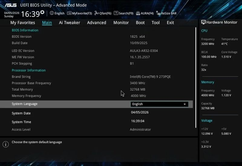 ИИ помог запустить Windows на несовместимой связке процессора Intel Bartlett Lake и материнской платы Z790