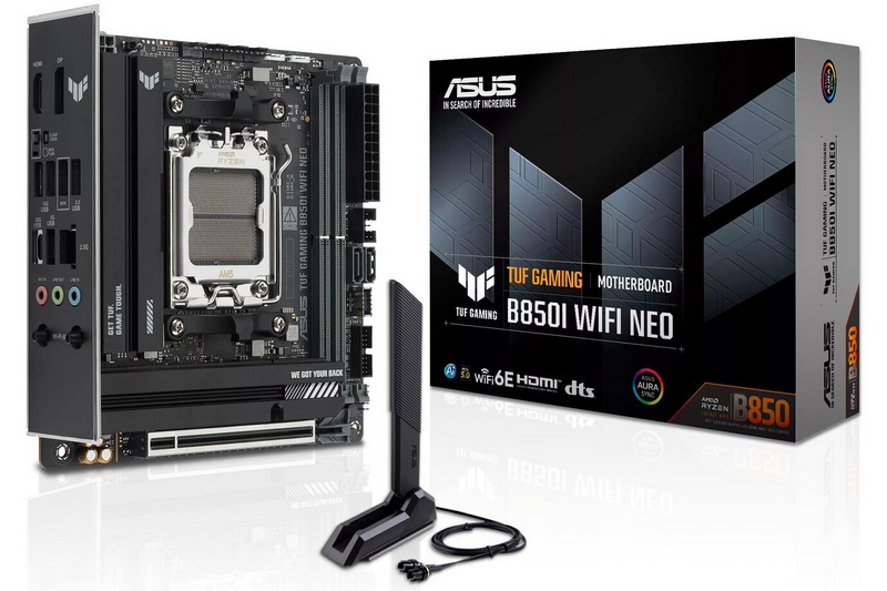 Asus&nbsp; ����������� ������ ����� Mini-ITX ����� TUF � TUF Gaming B850I WIFI Neo ��� Ryzen