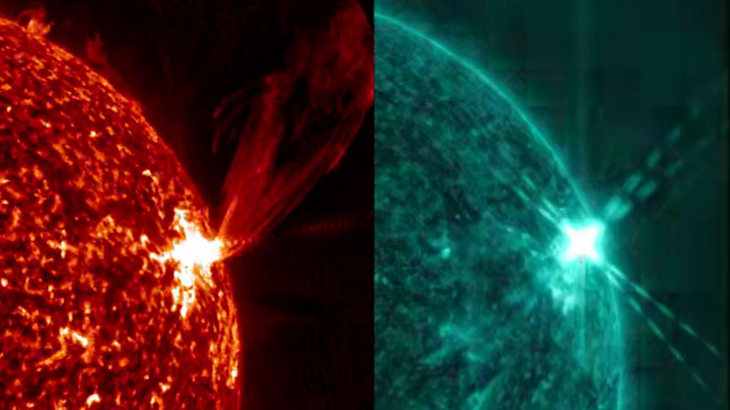 На Солнце зафиксирована вспышка экстремального класса  вторая по мощности с начала года