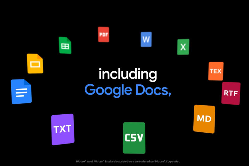 Google&nbsp; Gemini �������� �� ������� �������� ������������ ����� Word, Excel � ������ ��������