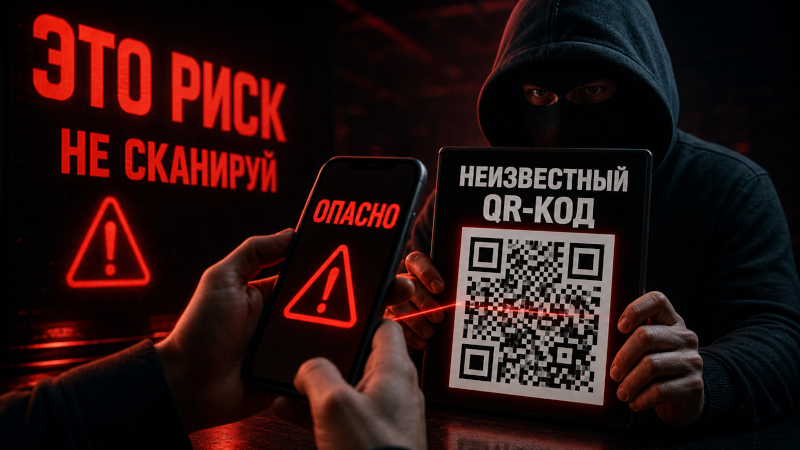 Незнакомые QR-коды опасны: Microsoft зафиксировала рост фишинга через такие метки на 146 %