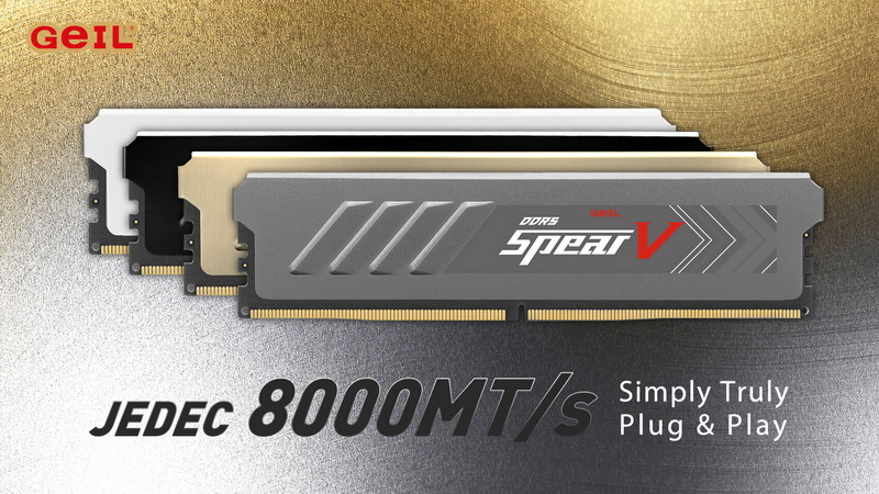 GeIL&nbsp; ������������ ������ DDR5, ������� �������� �� ��������� 8000 ��/� ��� �������