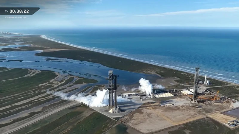 Новая мегаракета SpaceX остановилась в шаге от запуска  подвело наземное оборудование