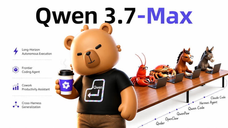Alibaba открыла для всех Qwen 3.7-Max  бесплатную флагманскую ИИ-модель, которая вышла на уровень Claude Opus 4.6 Max