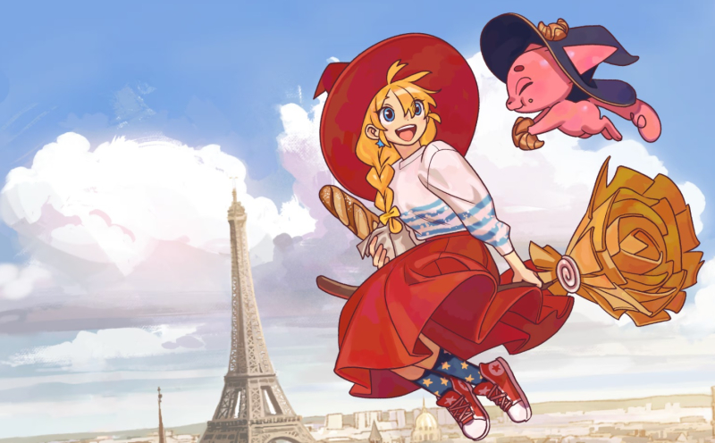 Ролевая игра The Witch's Bakery подружит геймеров с общительной ведьмой-пекарем из Парижа — релиз намечен на август