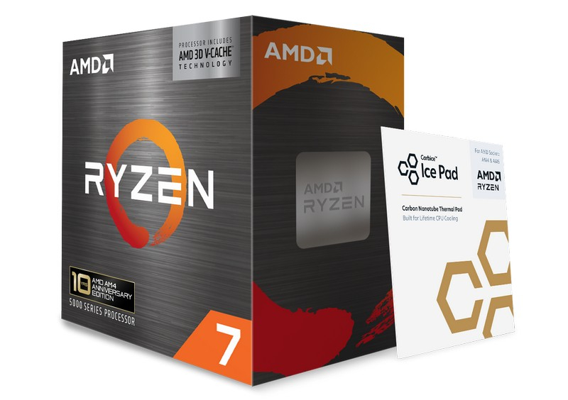 AMD вернула легенду: Ryzen 7 5800X3D перевыпустили в юбилейной версии к десятилетию AM4