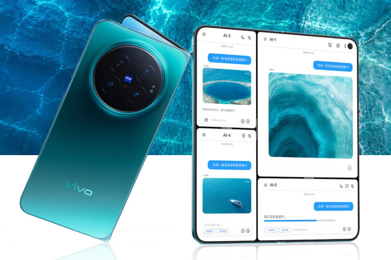 Представлен&nbsp; складной смартфон Vivo X Fold6 с чипом Dimensity 9500, камерами Zeiss и батареей на 7000 мА·ч