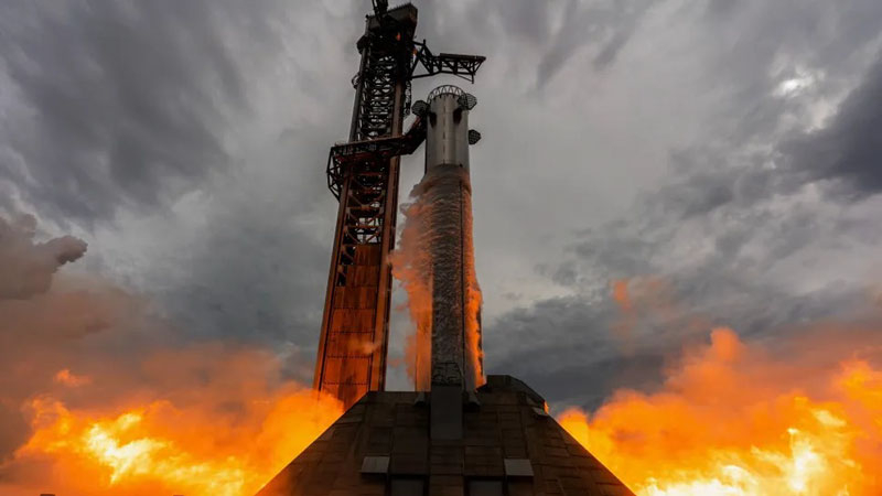 SpaceX&nbsp; ������ ��� 33 ��������� �� ����� ���������� Super Heavy V3 � ������ Starship ��������� �� ��� �� ����