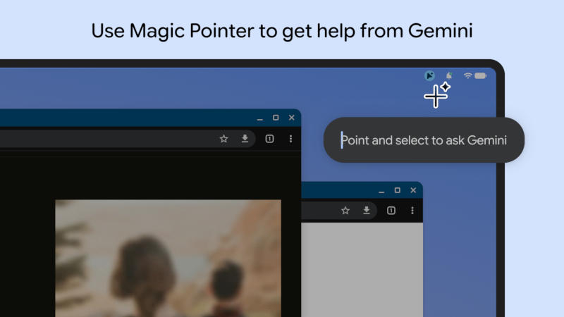 Google&nbsp; ������������ Magic Pointer � ���������������� ��-���������� ��� ������� Googlebook