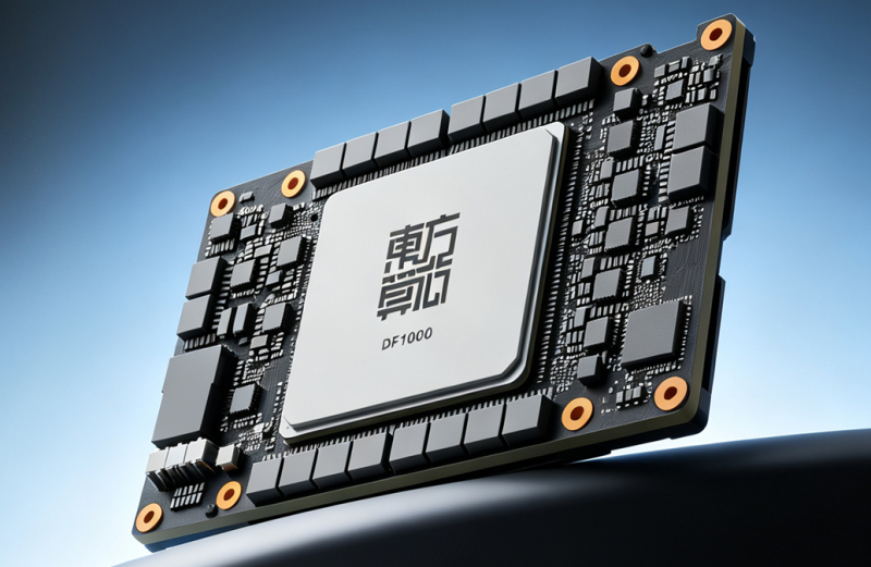 В Китае представлен ИИ-ускоритель DF1000 с памятью 3D DRAM