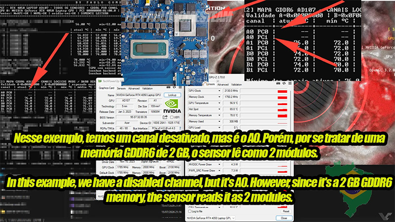 Видеокарты Nvidia умеют показывать температуру каждого чипа памяти по отдельности — энтузиасты нашли способ её читать