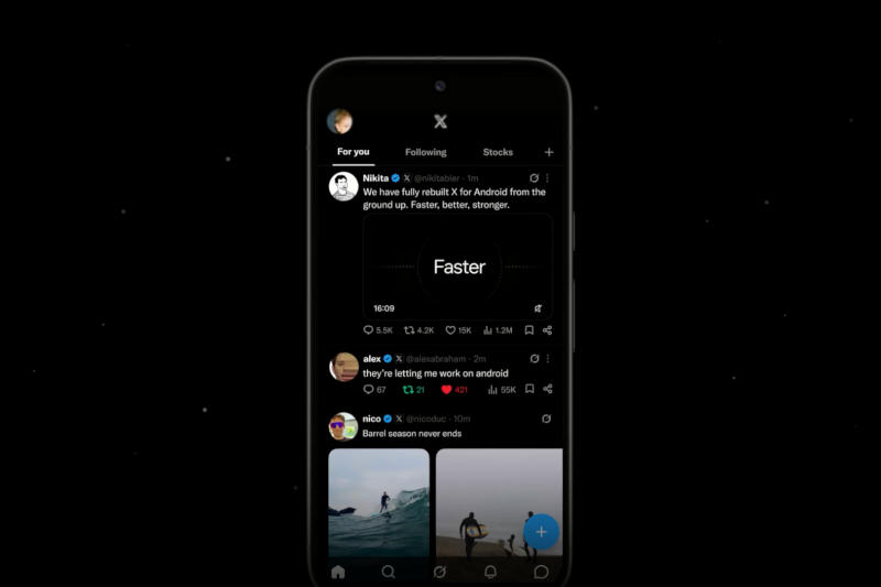 Соцсеть X радикально обновила Android-приложение — его переписали с нуля