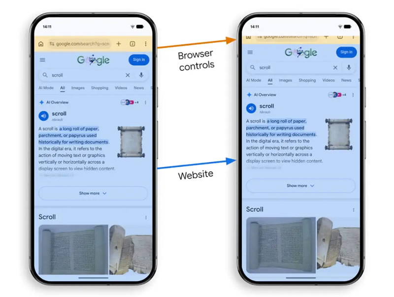Chrome&nbsp; ��� Android ���� ������� �������:�Google ���������� �� �������� ������ ��� ���������